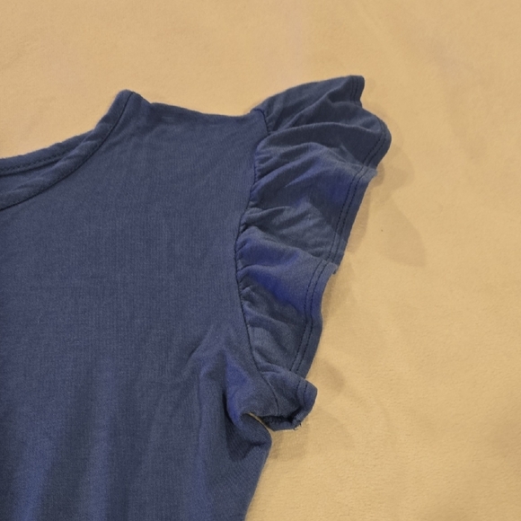 Olivia Rae Blue Ruffled Mini Dress - Picture 5 of 6